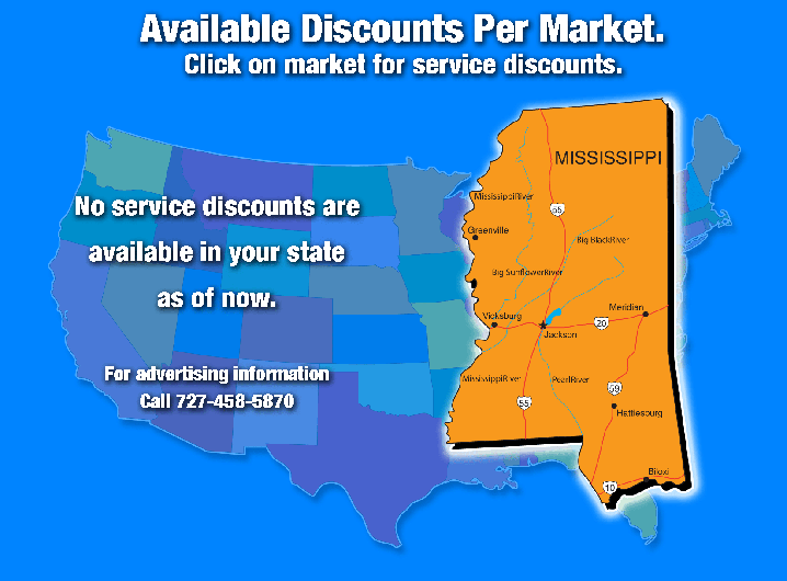 Florida Auto Coupons Saving Map